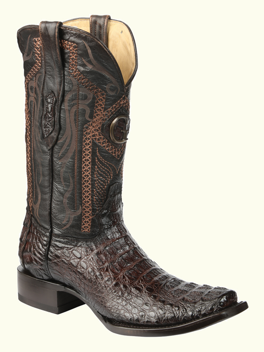 Bota Piel Original Exotica Caiman Nuca El General